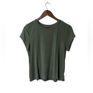 American Eagle Olive Green T-Shirt | Large